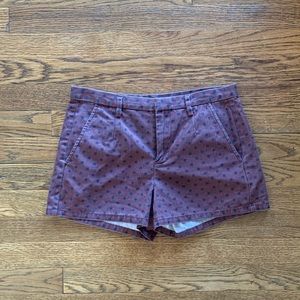 Madewell polka dot shorts- 0